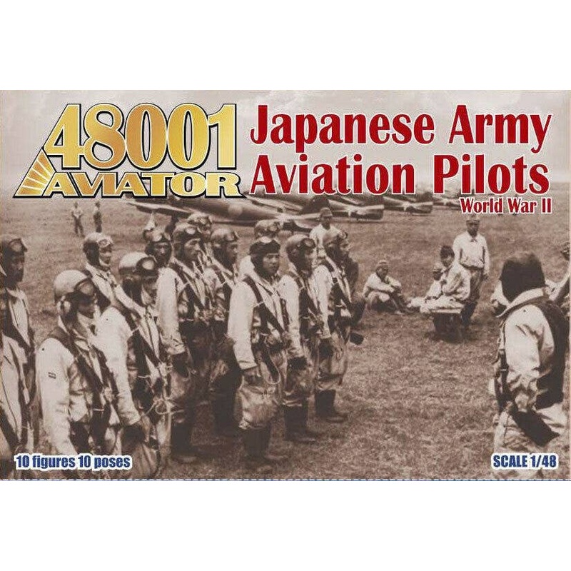 1/48 Japanese Army Aviation Pilots WWII (10 figures)