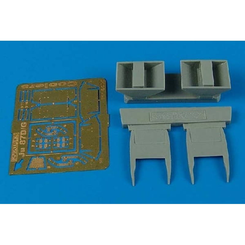 1/48 Junkers Ju 87D Stuka Air Coolers (for Hasegawa)