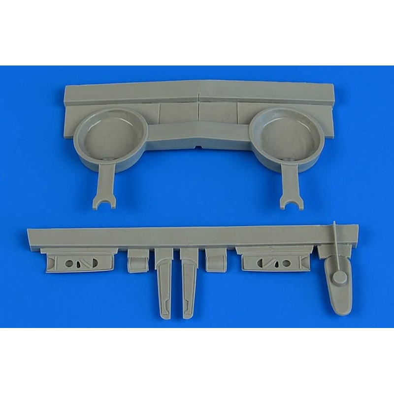 1/48 P-40B Wheel Bay (for Airfix)
