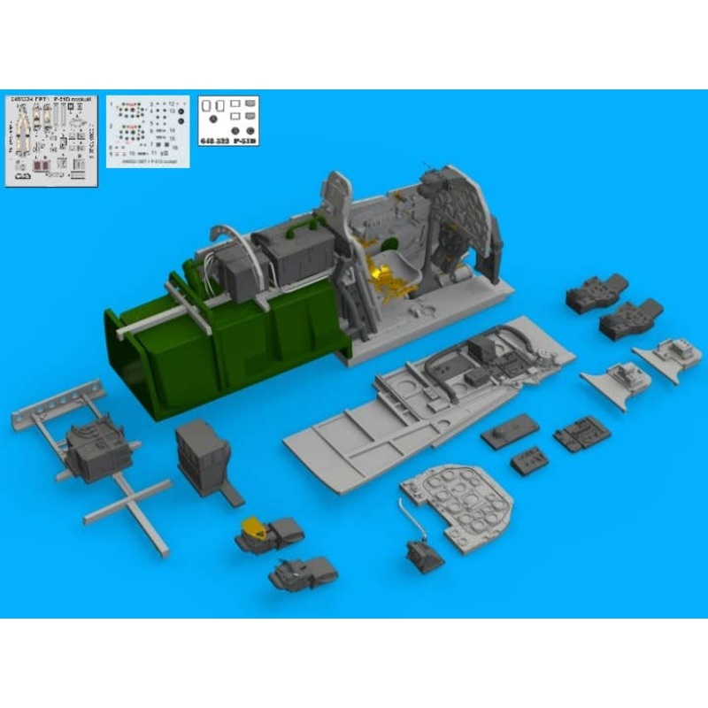 1/48 P-51D-10 Cockpit (for Eduard)