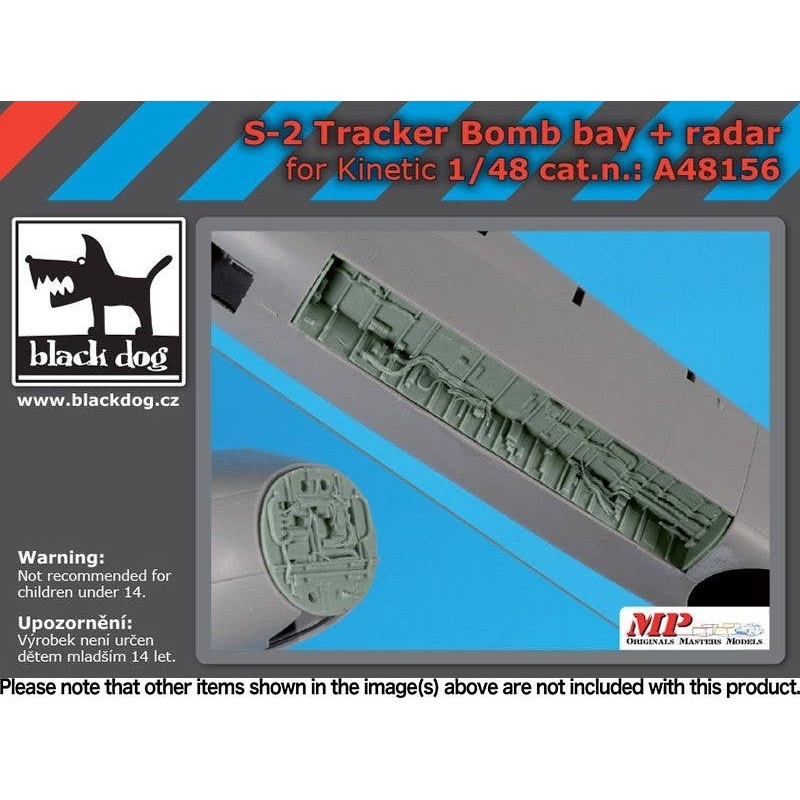 1/48 S-2 Tracker bomb bay+radar