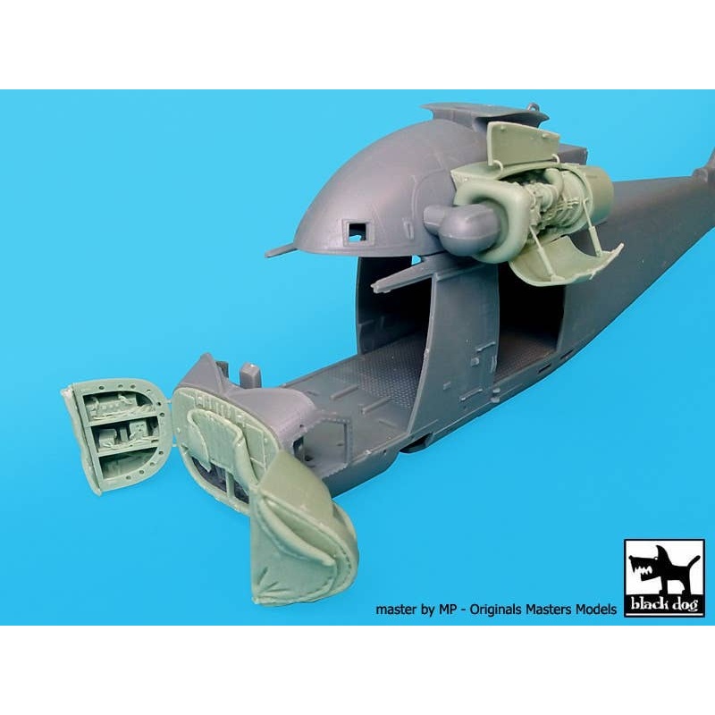 1/48 SH-2 G Super Seasprite Big Set (for Kitty Hawk Model)
