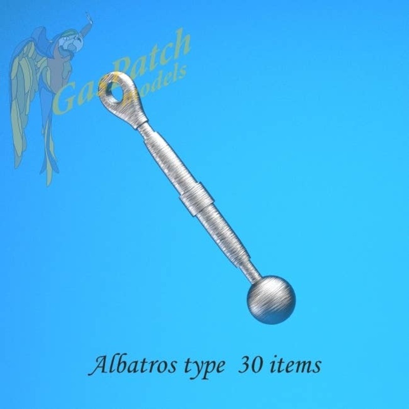 1/48 Turnbuckle Albatros Type (30pcs)