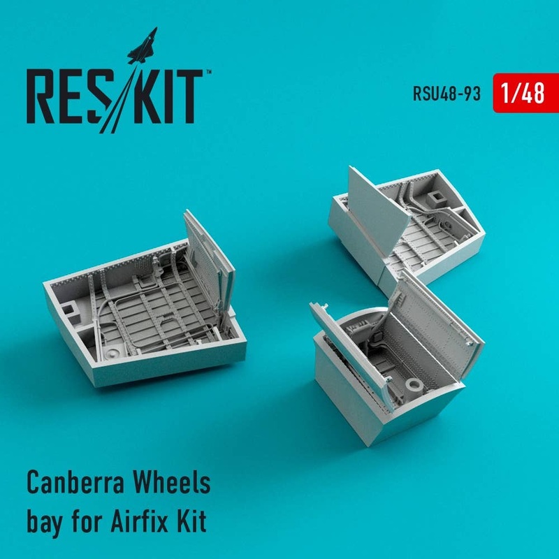1/48 Canberra Wheels Bay for (for Airfix)