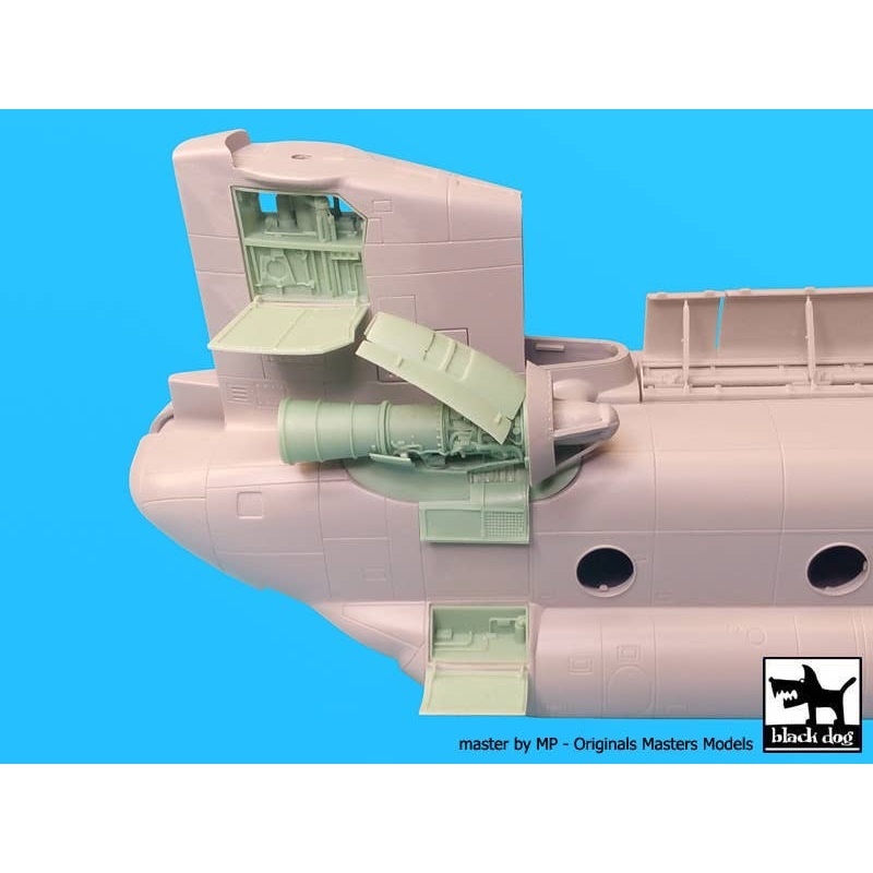 1/48 CH-47 Chinook Engine (for Italeri)