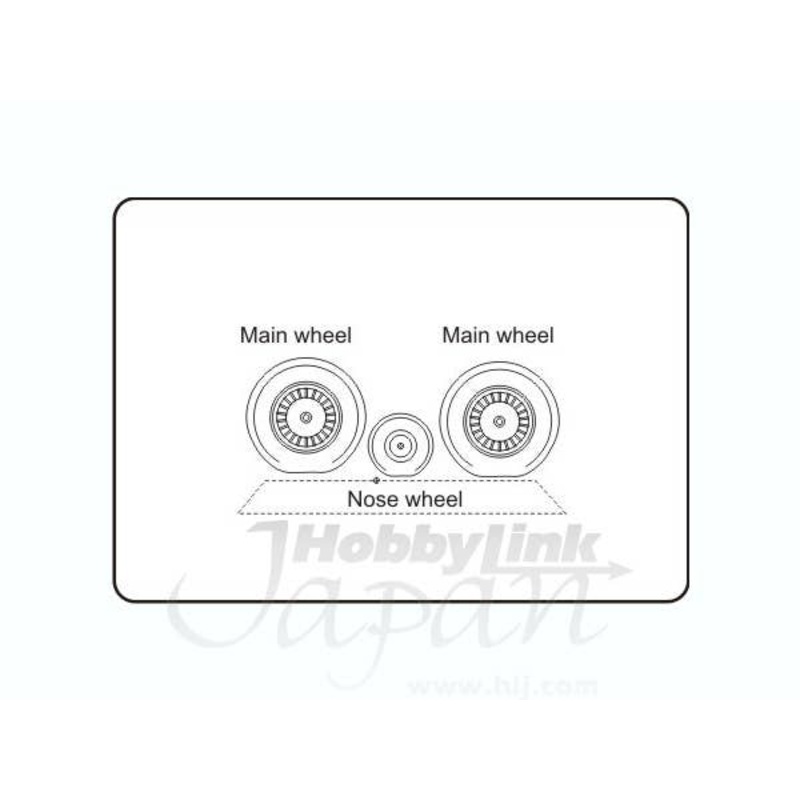 1/48 F7F-3 Tigercat Wheels for AMT/Ertl/Italeri