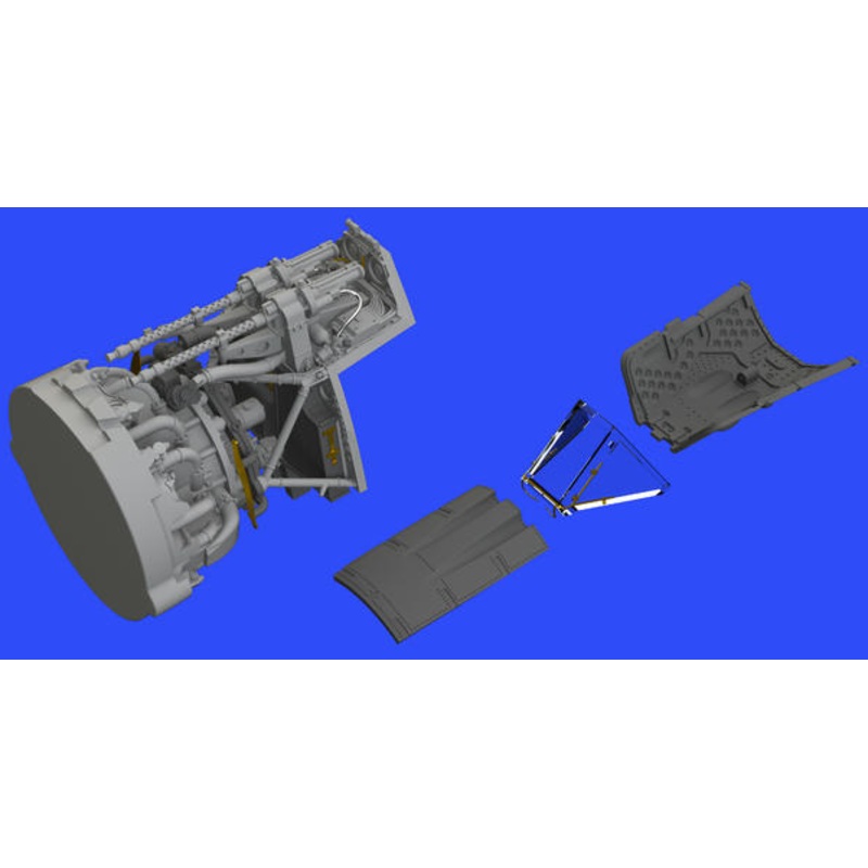 1/48 Fw 190A-4 Fuselage Guns (for Eduard)