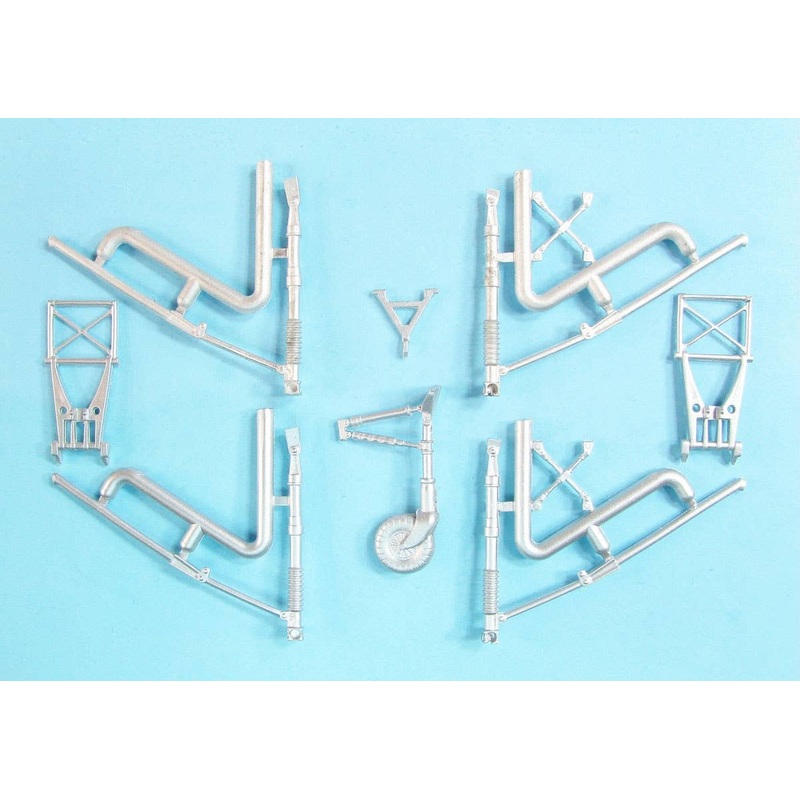 1/48 He 111H-3/6/16 Landing Gear (for ICM/Revell/Hasegawa)