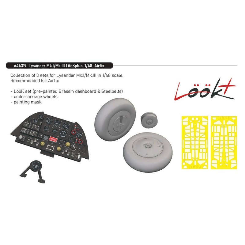 1/48 Lysander Mk.I/Mk.III LooKplus (For AIRFIX)