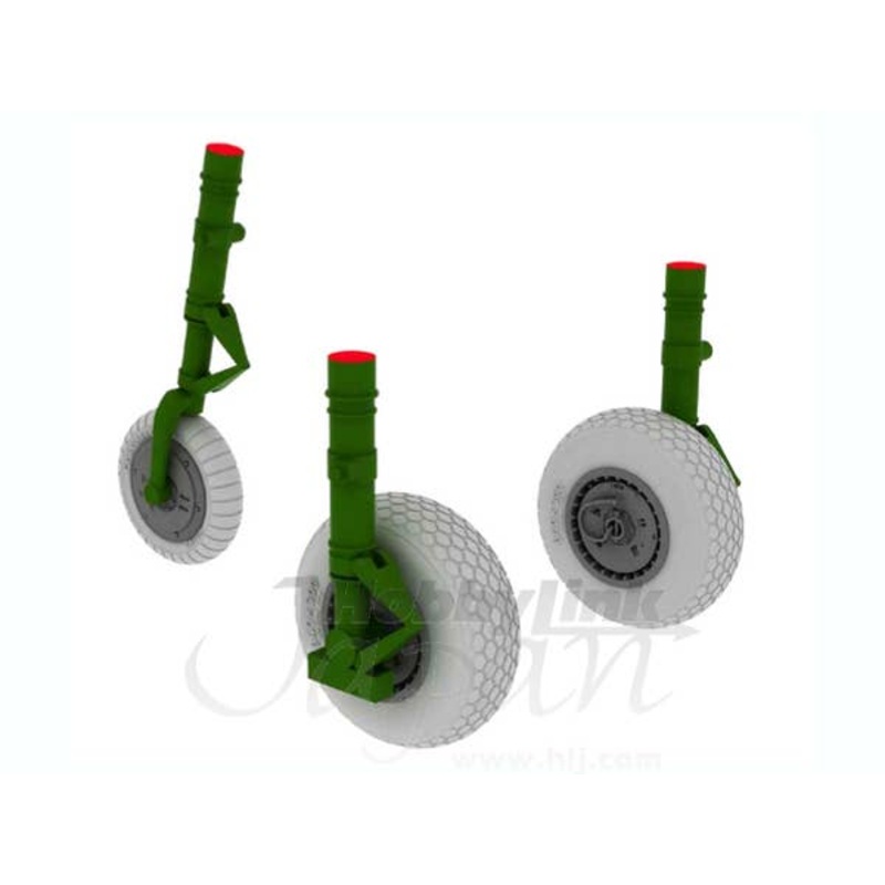 1/48 Me262 Wheels (for Tamiya)