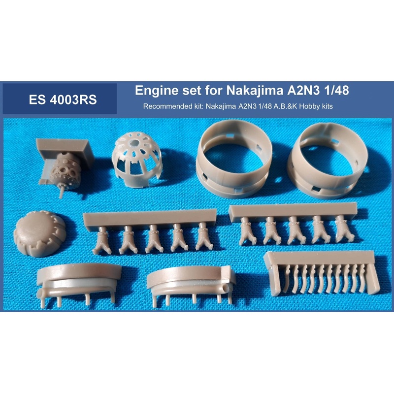 1/48 Nakajima Kotobuki Ha-1 Engine Set For A2N3