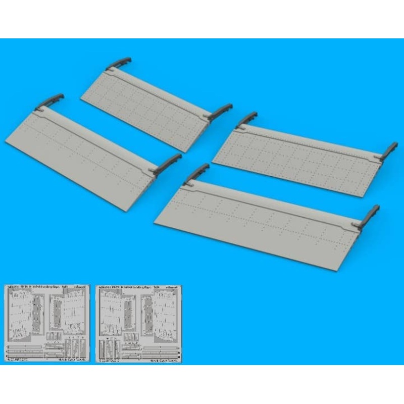 1/48 P-38F/G Landing Flaps (for Tamiya)