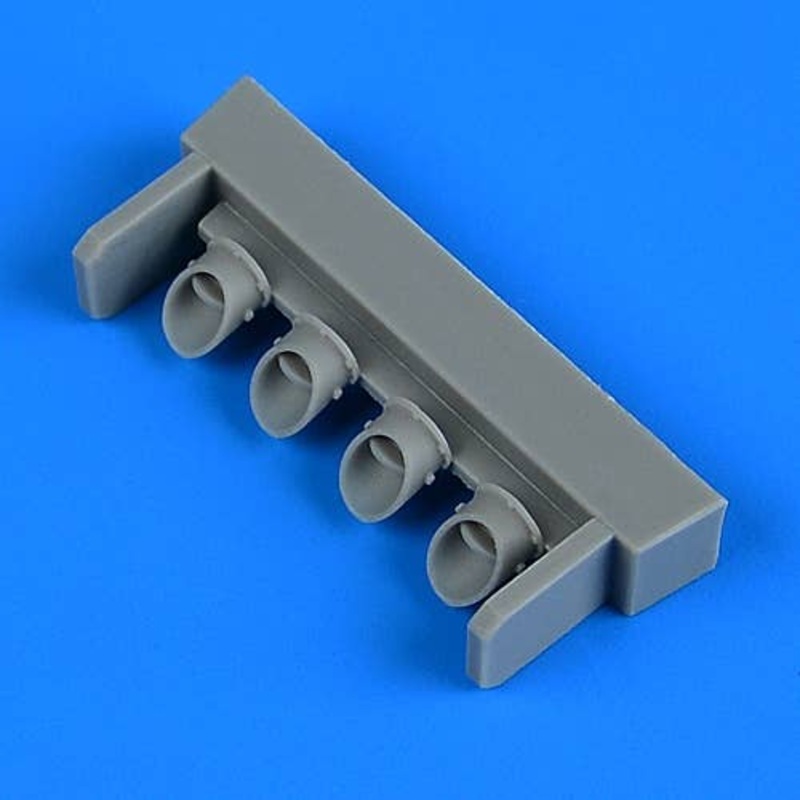 1/48 P-38F/G Lightning Exhaust (for Tamiya)