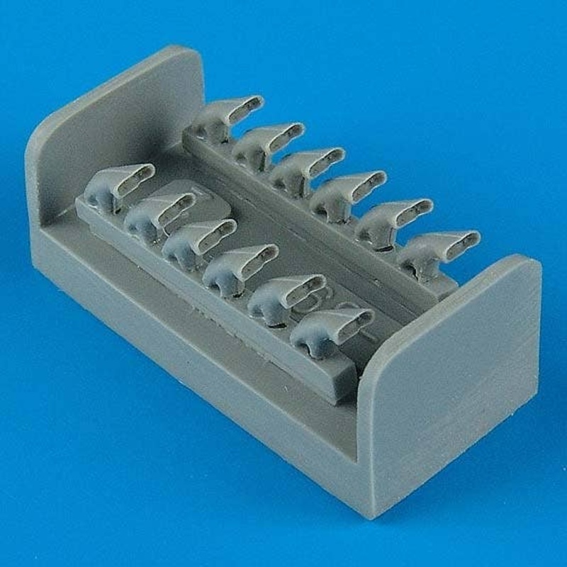 1/48 P-39Q/N Exhaust (for Hasegawa)