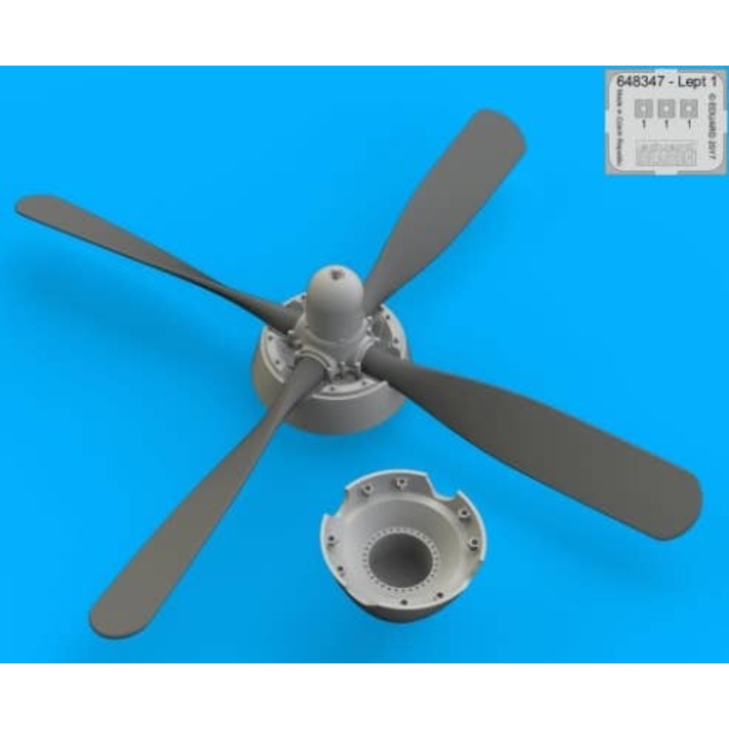 1/48 P-51D Hamilton Standard Uncuffed Propeller (for Eduard)
