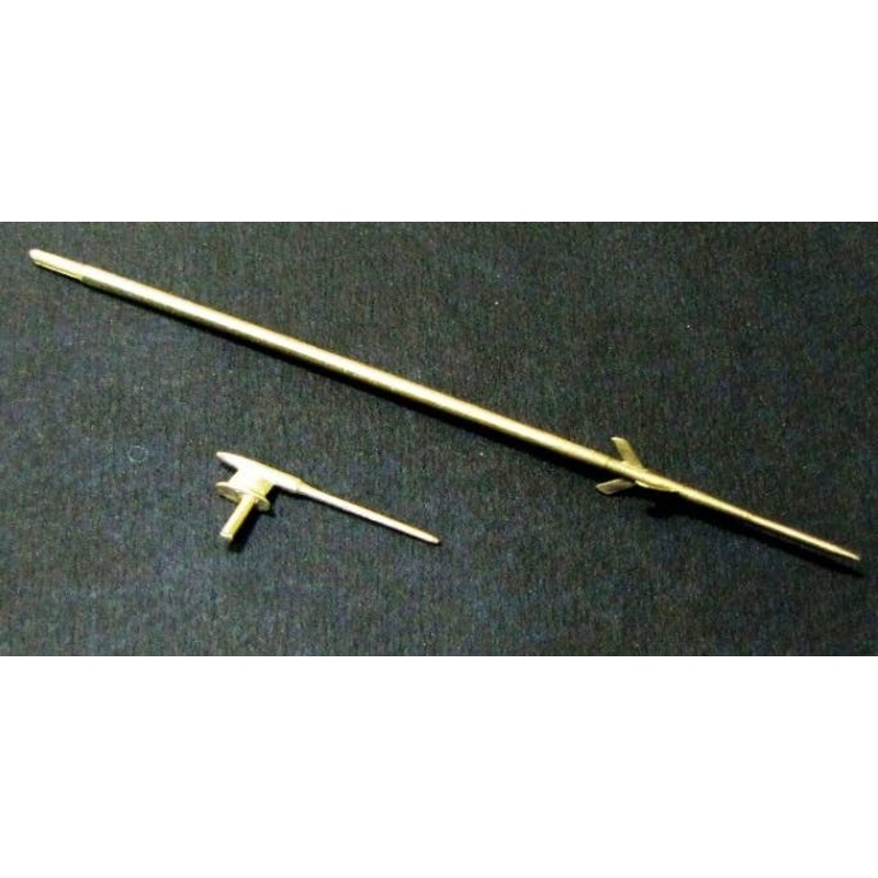 1/48 Pitots for MiG-21MF/MFN, for Eduard kit