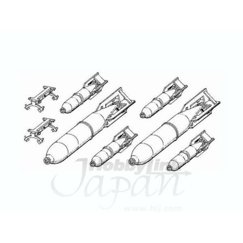 1/48 Russian Bombs WW II Fab 100/Fab 250