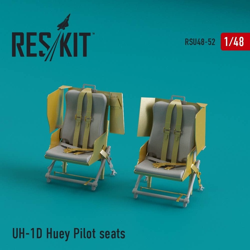 1/48 UH-1D Huey Pilot Seats