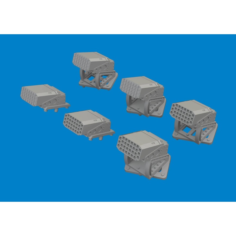 1/48 UH-60 flare dispensers PRINT (For ICM)