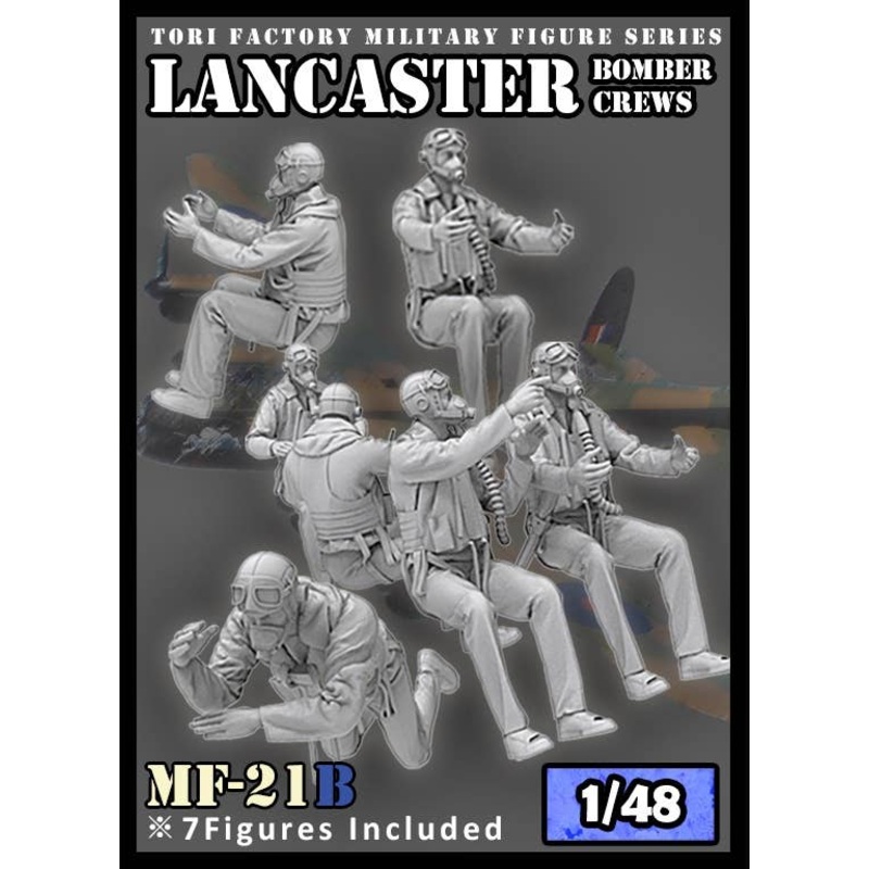 1/48 WWII Royal Air Force Avro Lancaster Pilot Team