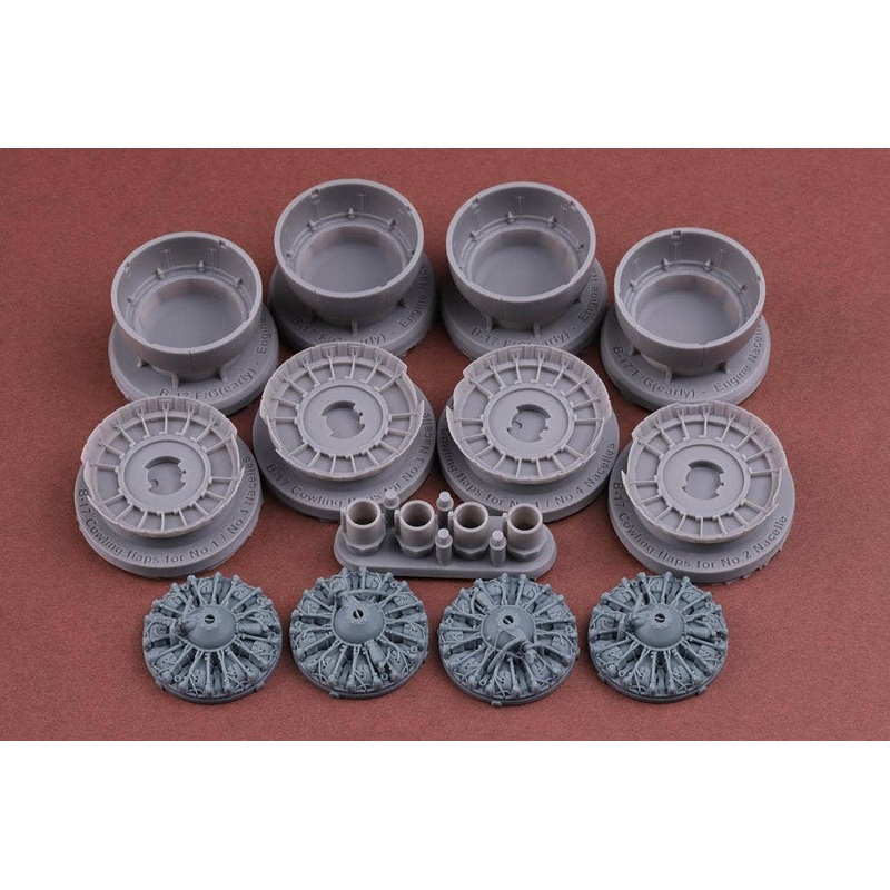 1/48 B-17F/G (Early) Engine & Cowling Set for HK Models