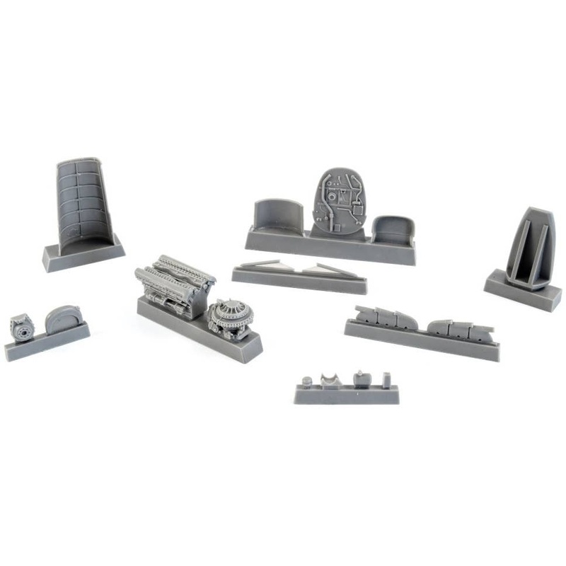 1/48 B&P Defiant Engine Set (for Airfix)