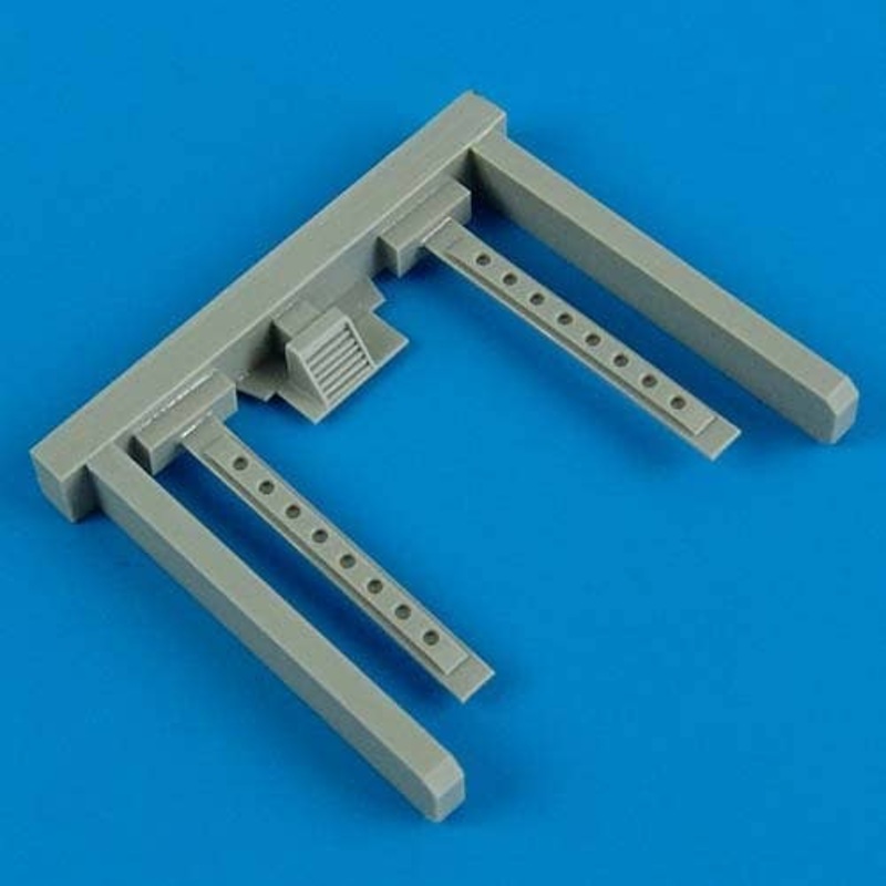 1/48 Bf 109E Air Intake & Cover Injection (for Eduard)