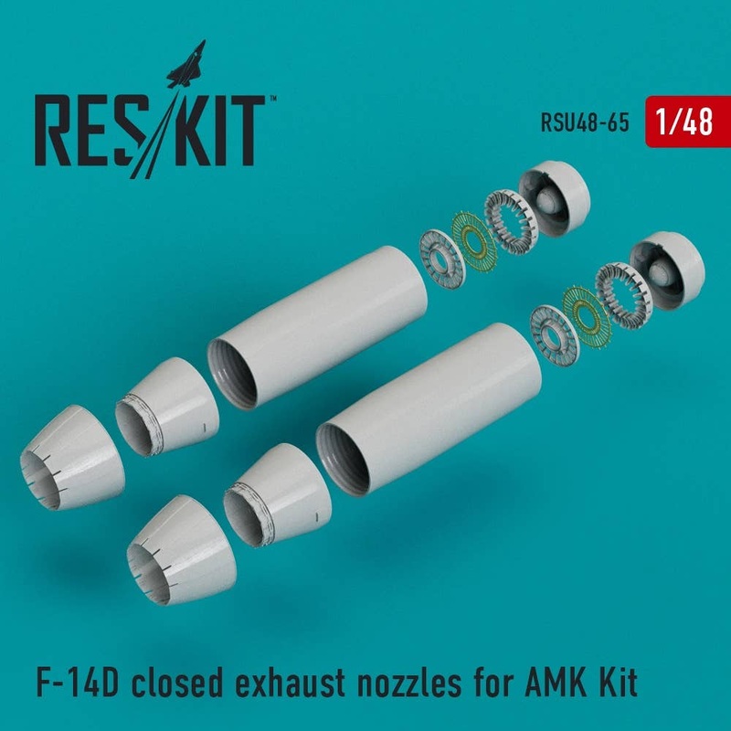 1/48 F-14D Closed Exhaust Nozzles (for AMK)