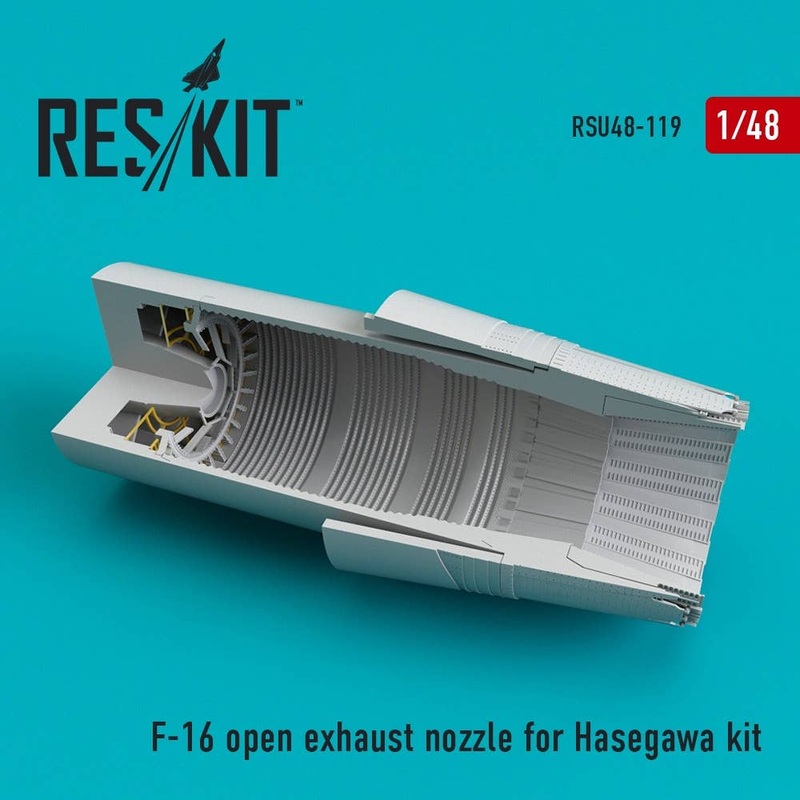 1/48 F-16 F100-Pw Afterburner (Open) (for Hasegawa)