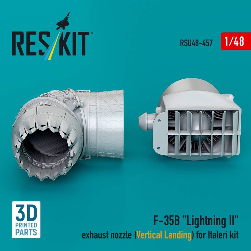 1/48 F-35B Lightning Exhaust nozzle (Vertical Landing) for Italeri kit