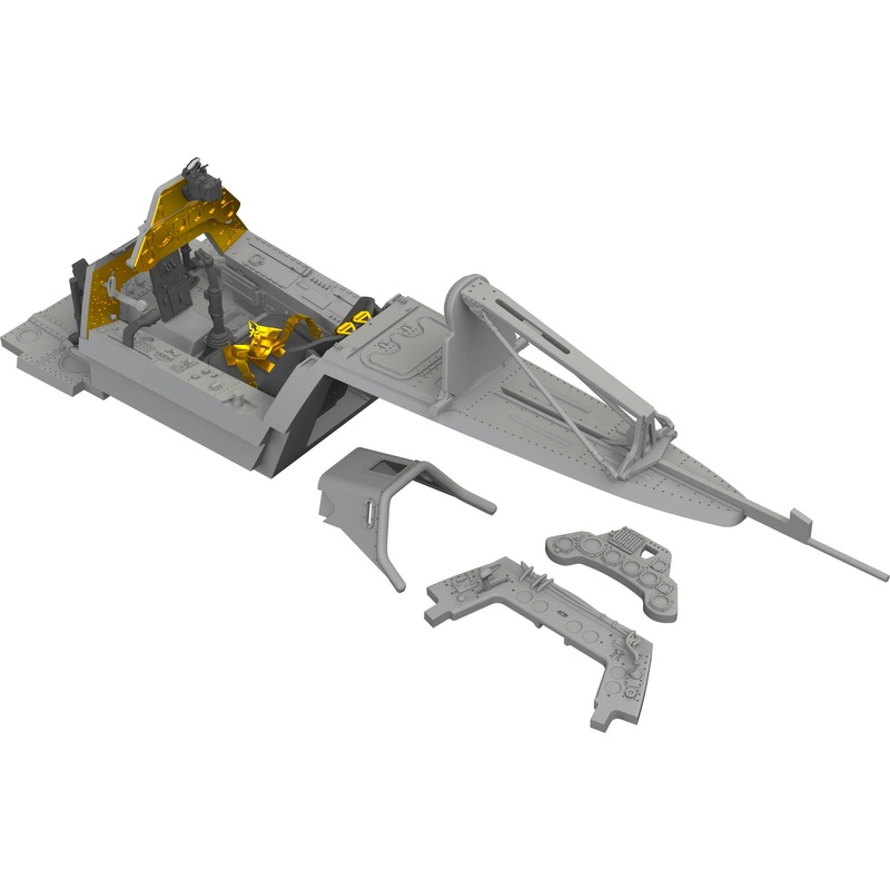 1/48 Fw 190A-7 cockpit PRINT (for EDUARD)