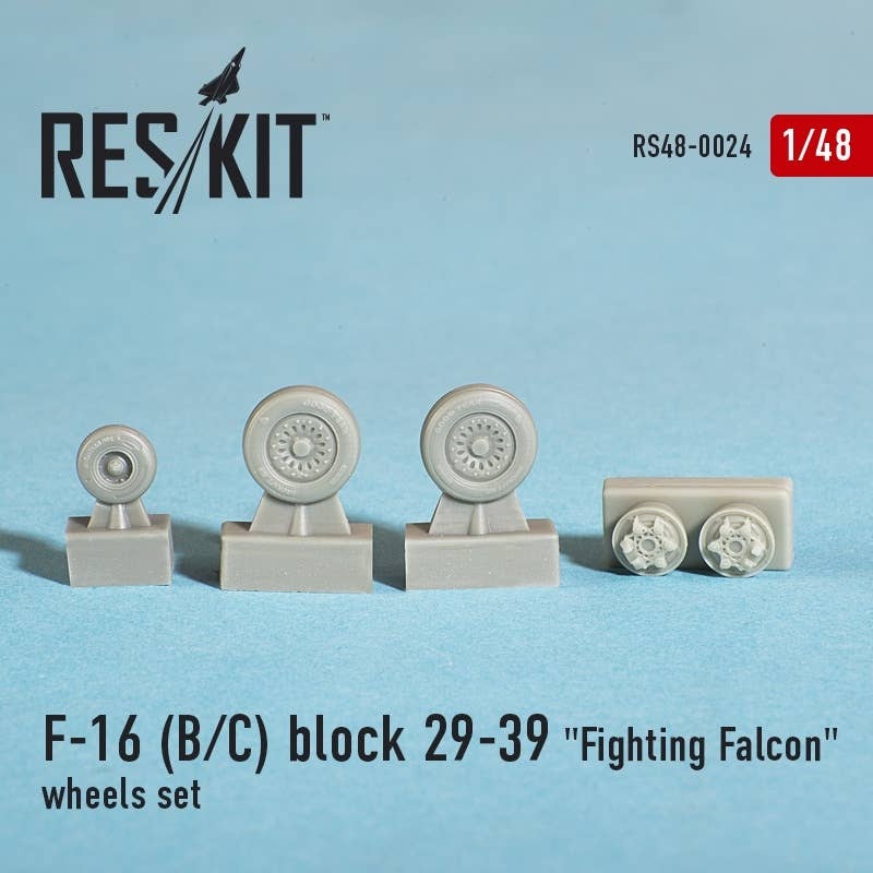 1/48 General Dynamics F-16 (B/C) Block 29-39 Fighting Falcon Wheels Set
