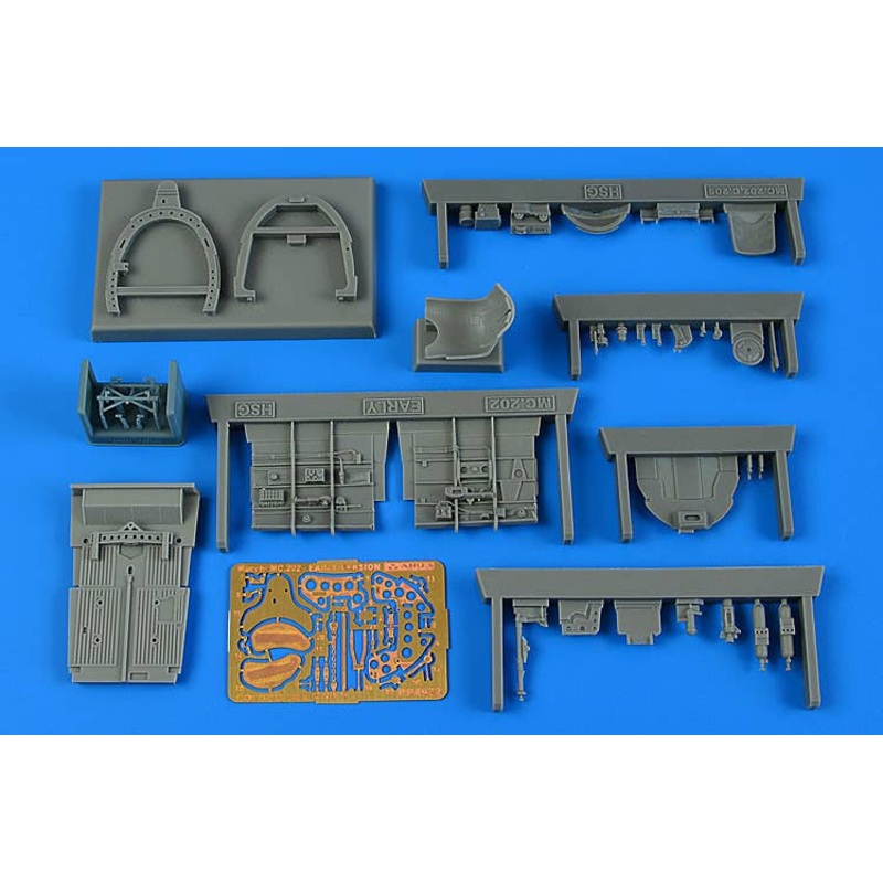 1/48 Macchi MC.202 cockpit set - early v.
