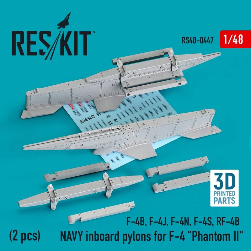 1/48 NAVY inboard pylons for F-4 Phantom II (2 pcs)