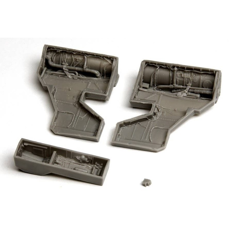 1/48 Saab 37 Viggen Wheel Bays (for Tarangus)