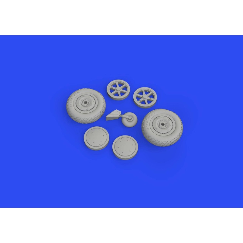 1/48 SBD-5 wheels for ACCURATE MINIATURES/REVELL