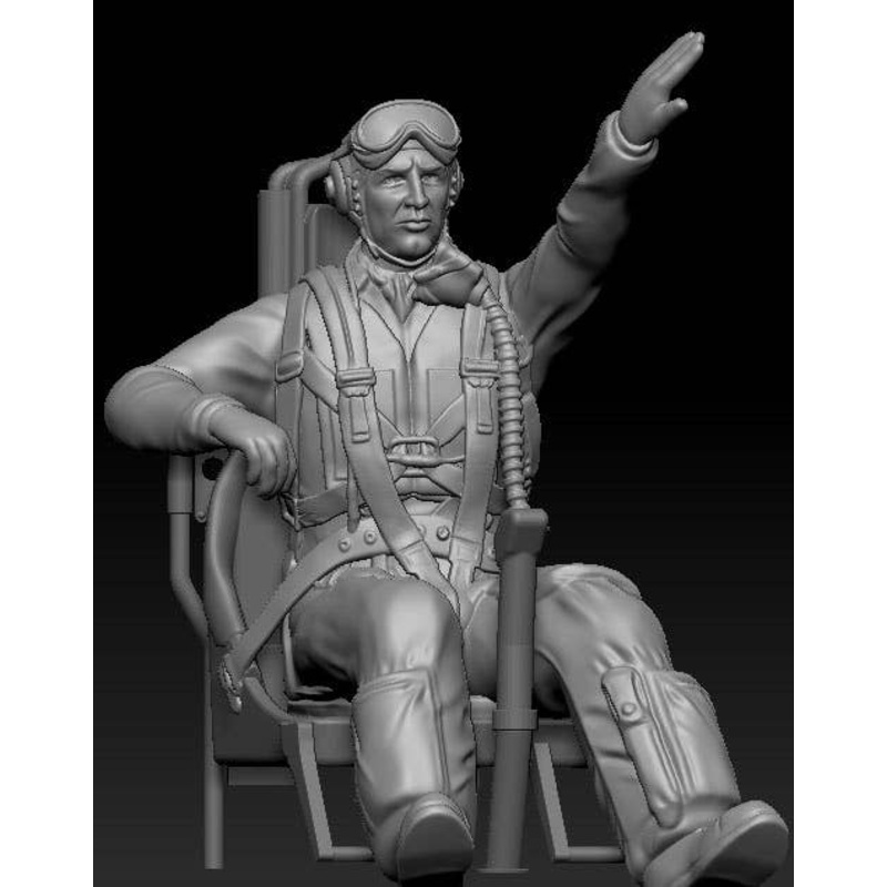 1/48 Swedish Airforce J21 Pilot