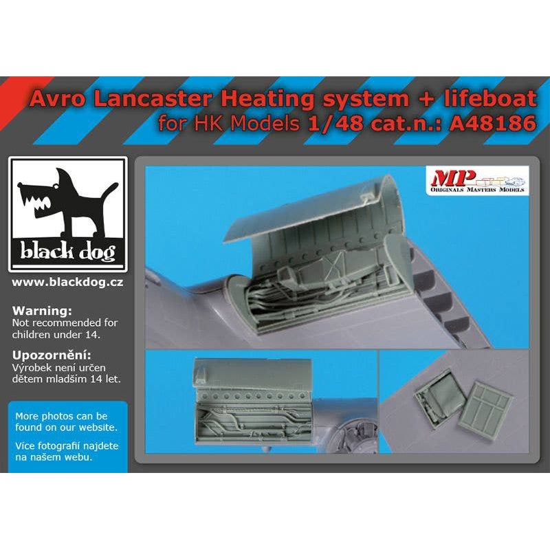 1/48 Avro Lancaster Heating system