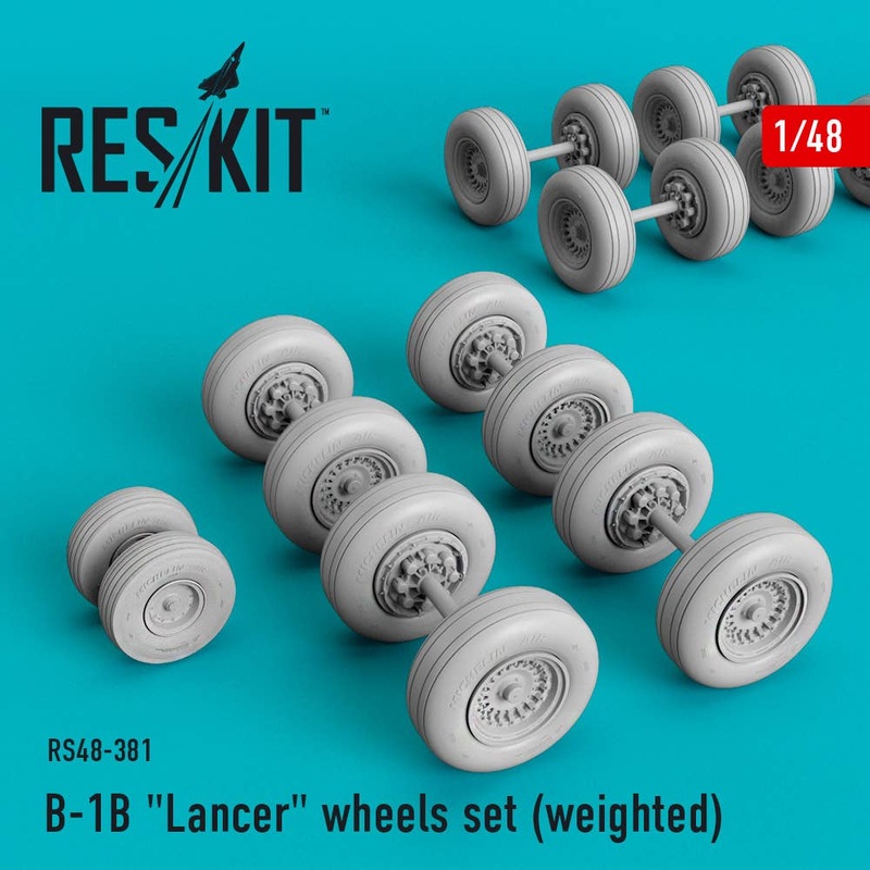 1/48 B-1B Lancer wheels set (weighted)