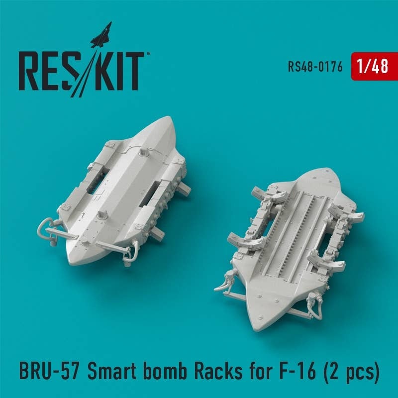 1/48 BRU-57 Smart Bomb Racks for F-16 (2pcs)