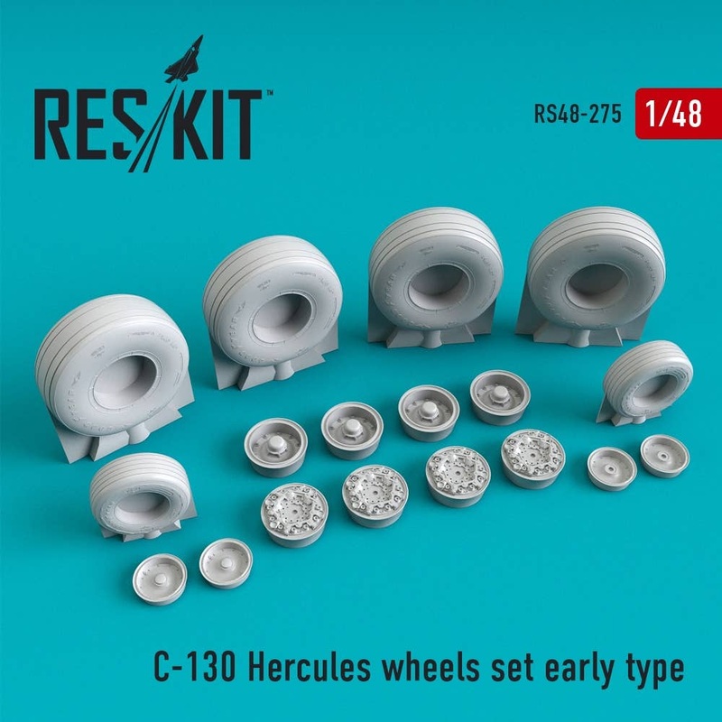 1/48 C-130 (Early) Wheel Set