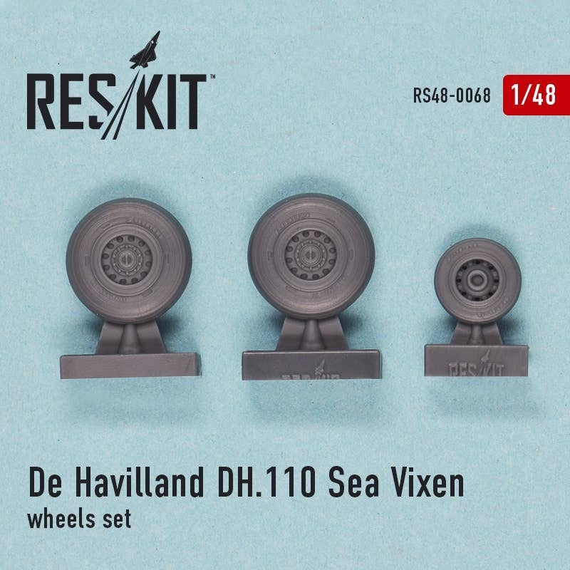 1/48 De Havilland Sea Vixen Wheel Set