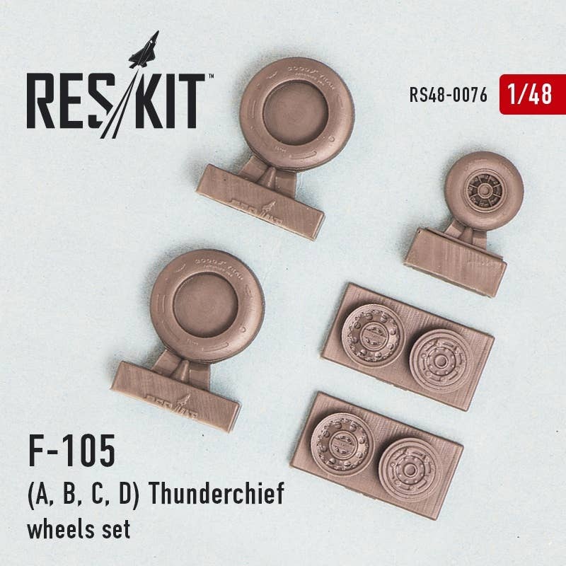 1/48 F-105A/B/C/D Thunderchief Wheel Set