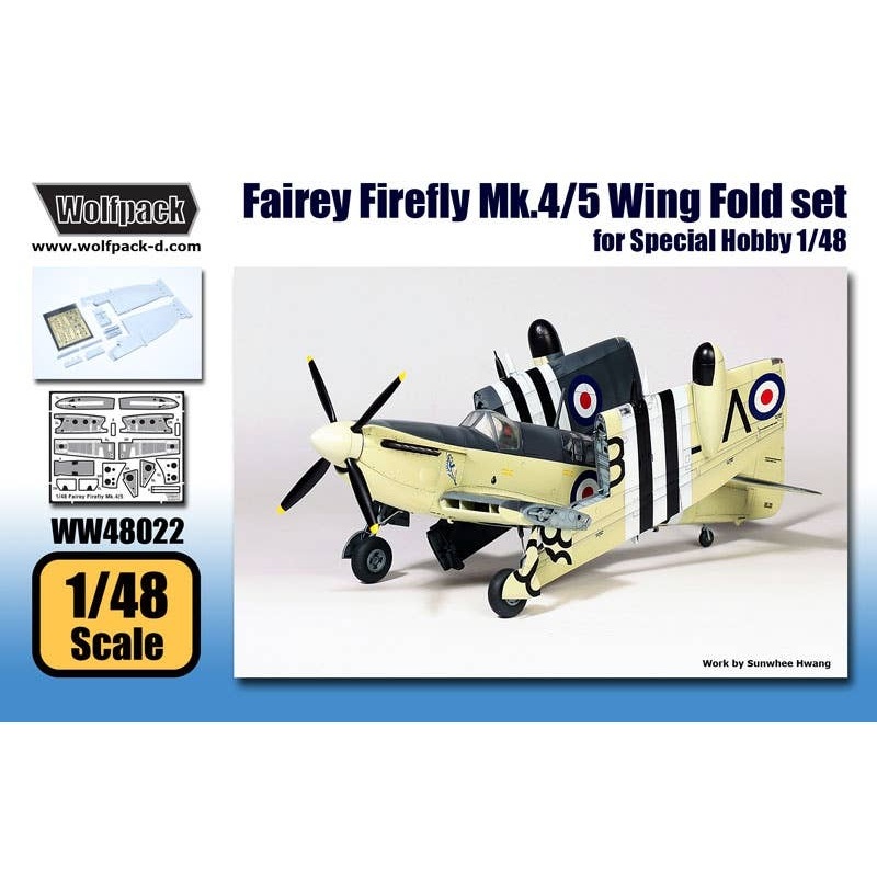 1/48 Fairey Firefly Mk.4/5 Wing Fold Set (for Special Hobby)