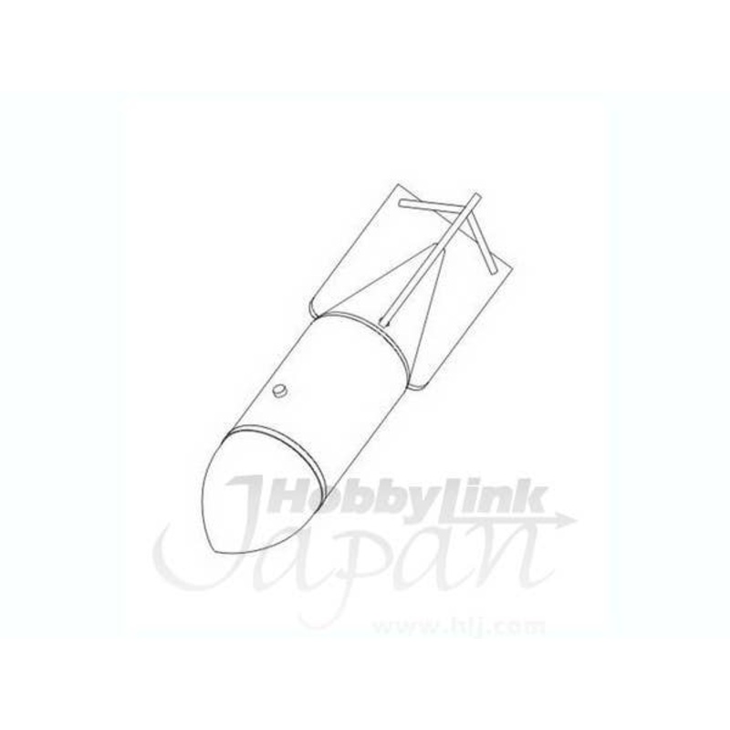 1/48 German WWII Bombs SC 250 (4pcs)
