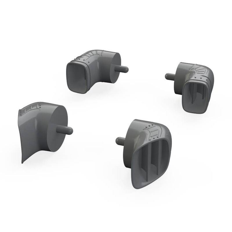 1/48 Harrier GR Mk.7/9 Exhaust Nozzles (EDUARD/HASEGAWA)