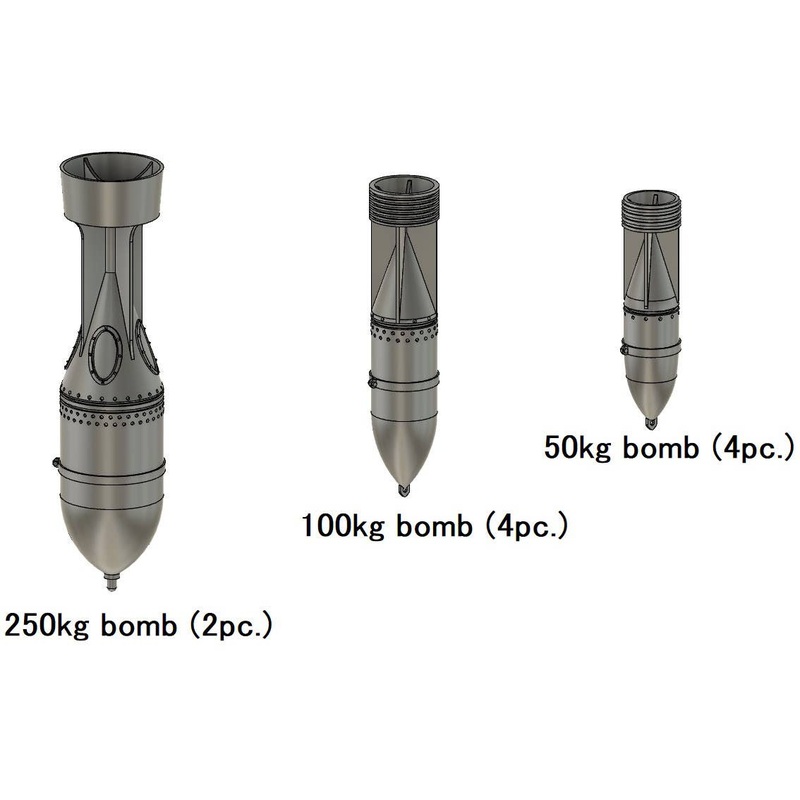 1/48 Italian bomb set