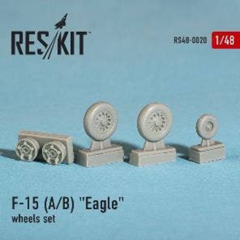1/48 McDonnell Douglas F-15 (A/B) "Eagle" Wheels Set