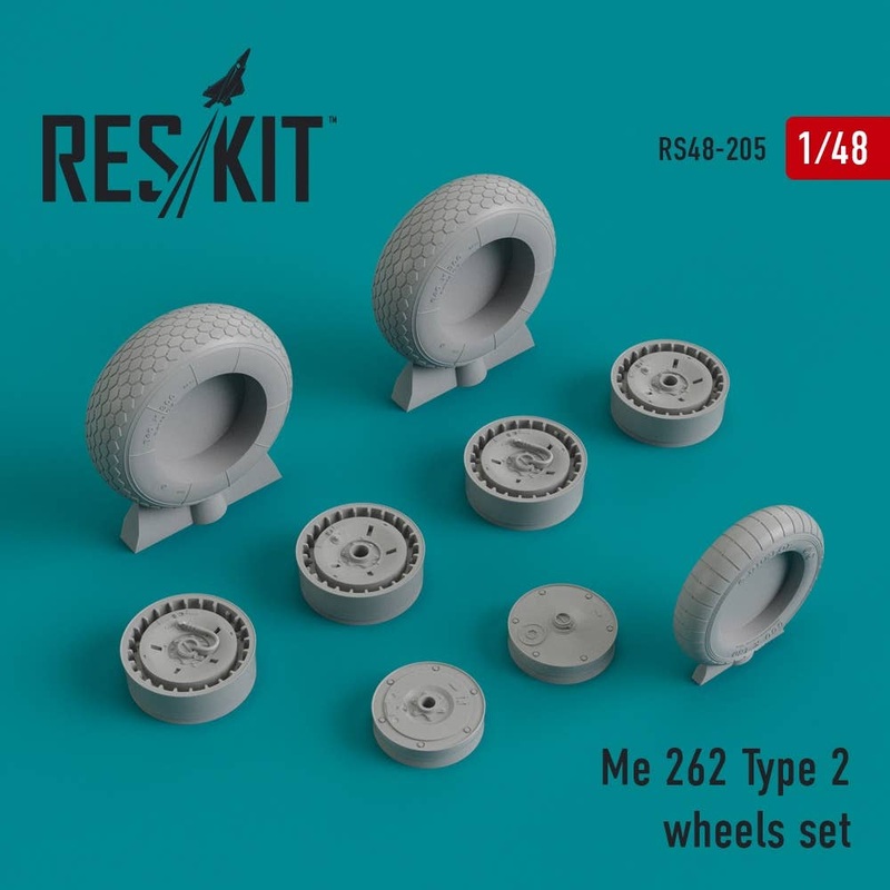 1/48 Me.262 Type 2 Wheels Set