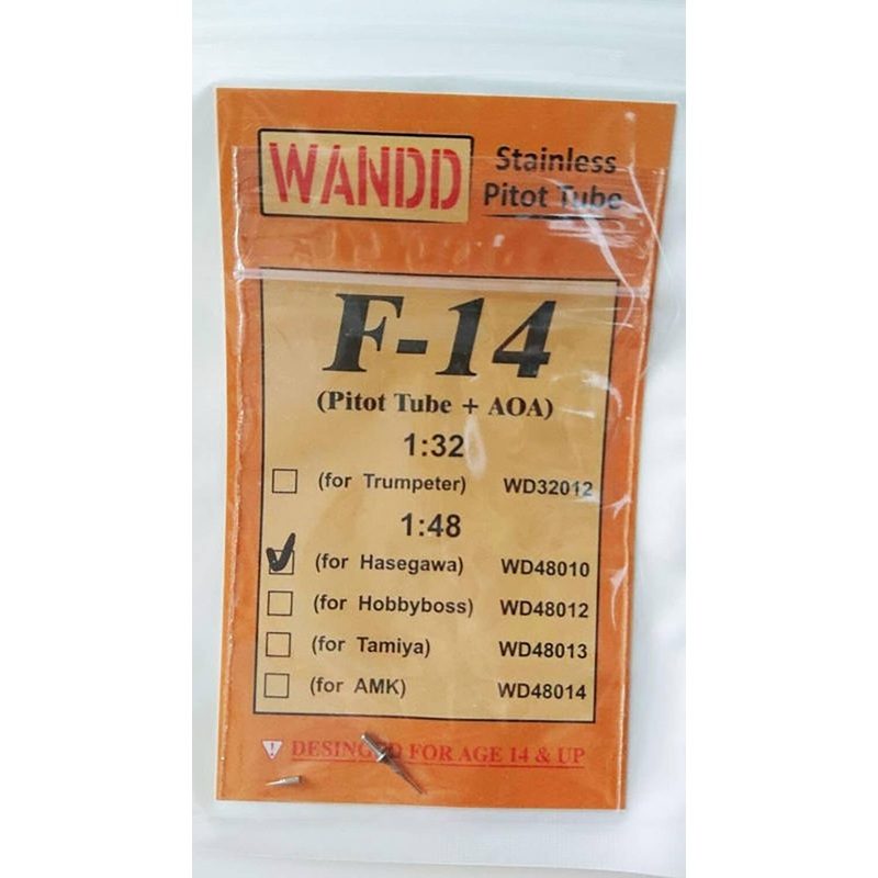 1/48 Pitot Tube for F-14 & AOA Sensor Detail Up Parts Set For H Company Kit